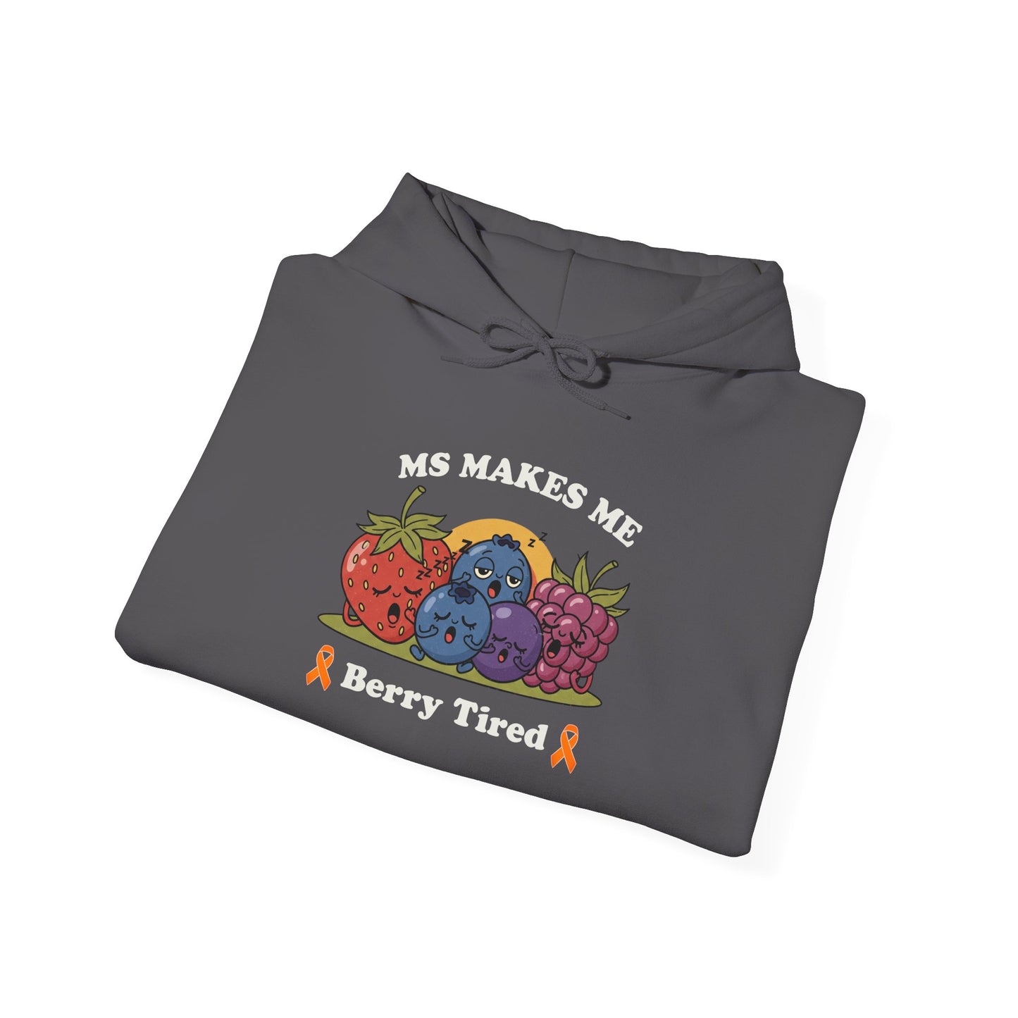 Berry Tired Hoodie - Funny Fruit Sweatshirt, Unisex Apparel, Cute Gift for Fruit Lovers, Cozy Wear, Humor Clothing