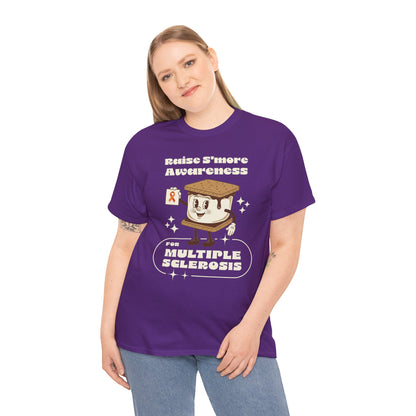 Raise S'more Awareness for Multiple Sclerosis,- Unisex Heavy Cotton Tee - Awareness Tee, Charity T-Shirt, Casual Wear, Fun Gift Idea, [...]