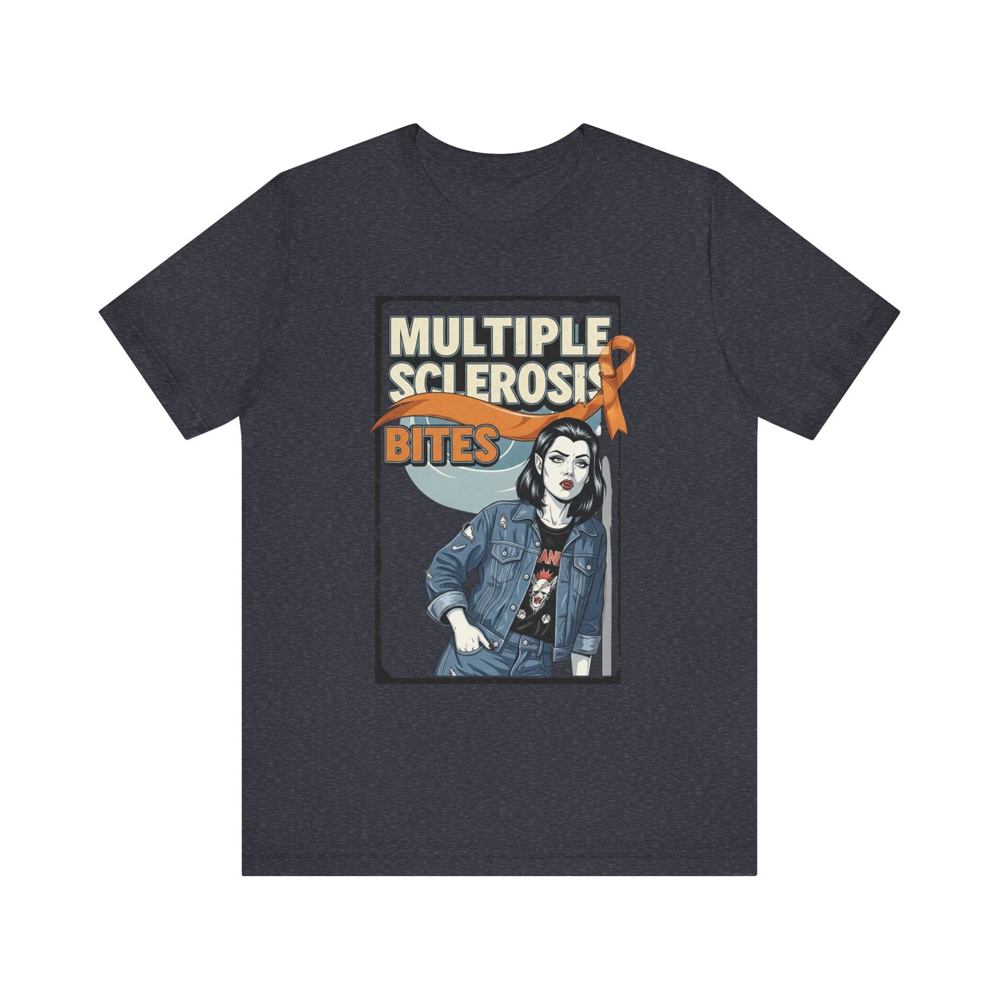 "Multiple Sclerosis Bites" Unisex T-shirt for MS Awareness