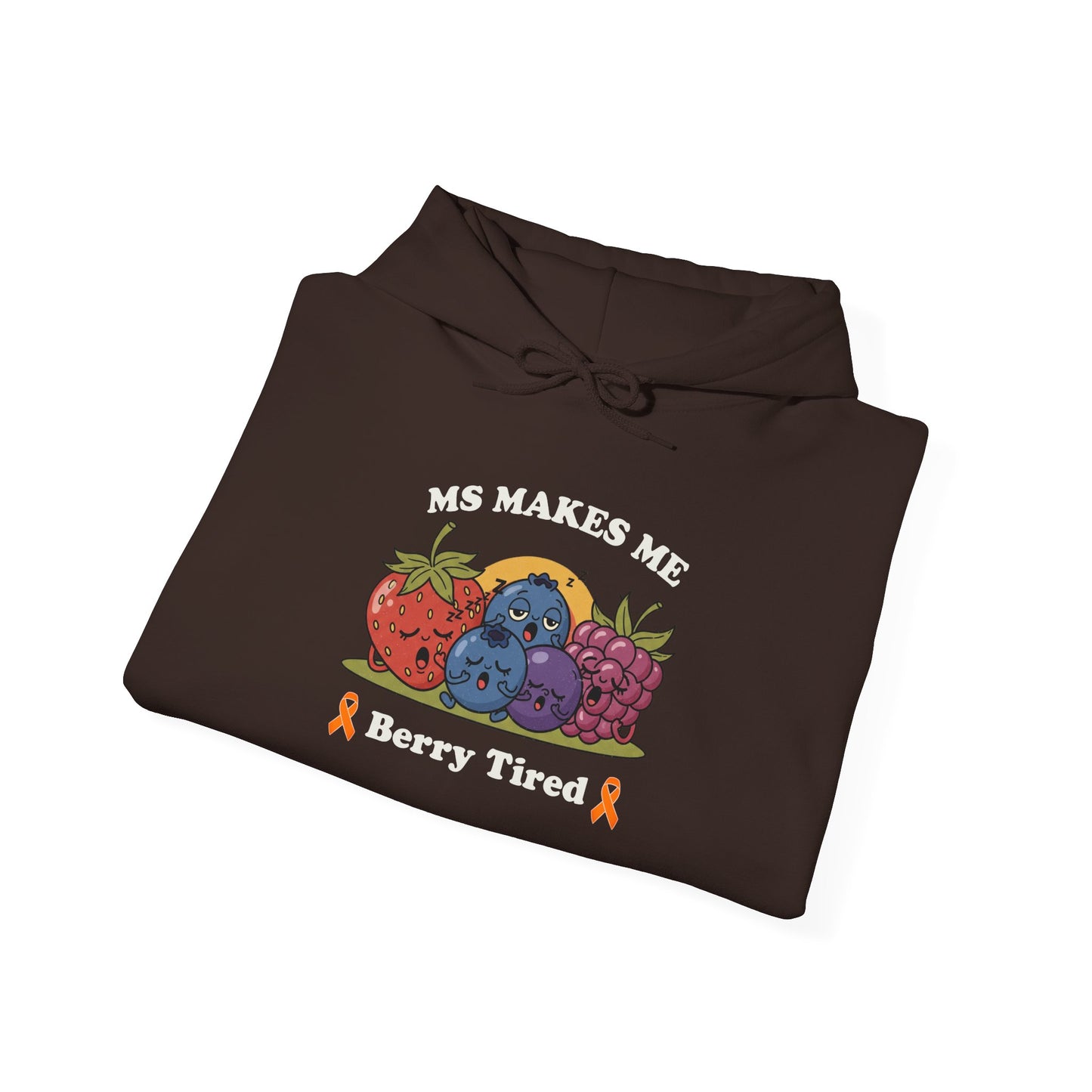 Berry Tired Hoodie - Funny Fruit Sweatshirt, Unisex Apparel, Cute Gift for Fruit Lovers, Cozy Wear, Humor Clothing