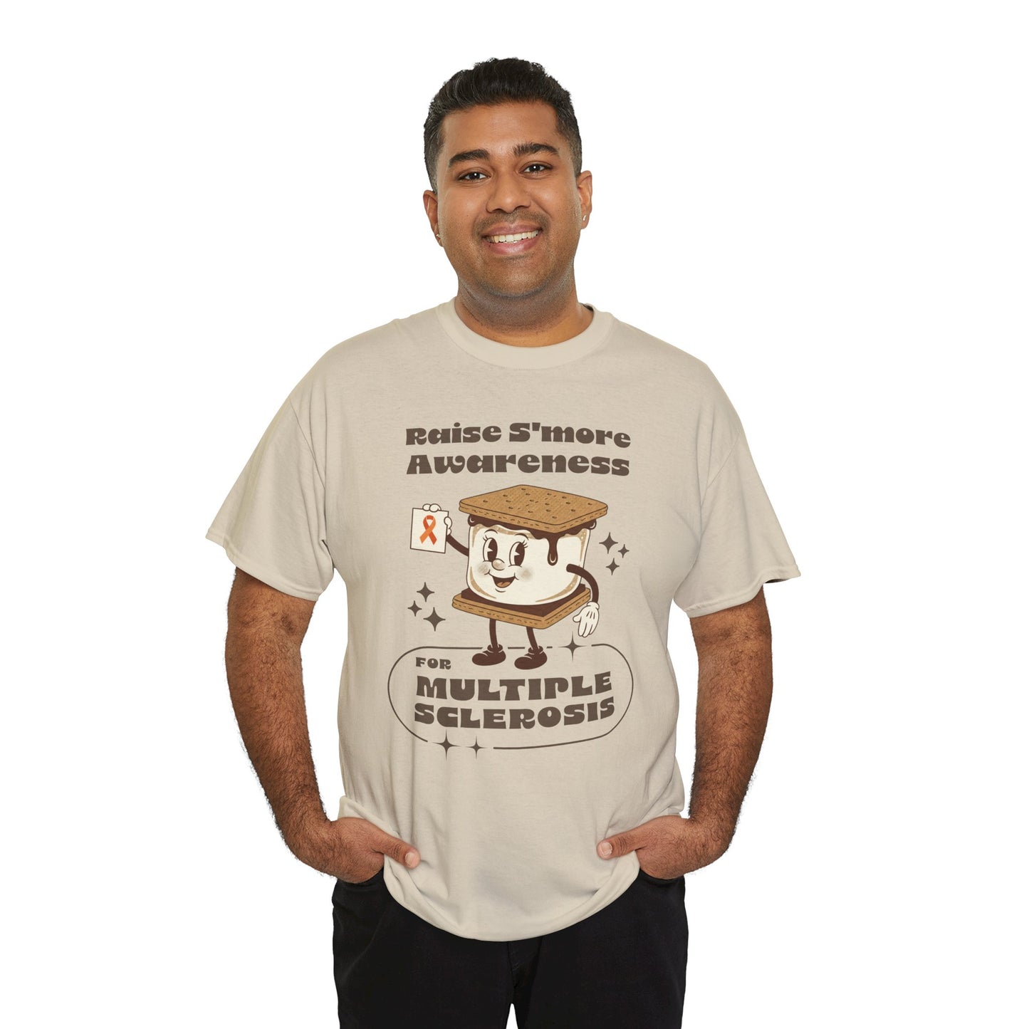 Raise S'more Awareness for Multiple Sclerosis,- Unisex Heavy Cotton Tee - Awareness Tee, Charity T-Shirt, Casual Wear, Fun Gift Idea, [...]