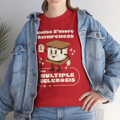 Raise S'more Awareness for Multiple Sclerosis,- Unisex Heavy Cotton Tee - Awareness Tee, Charity T-Shirt, Casual Wear, Fun Gift Idea, [...]