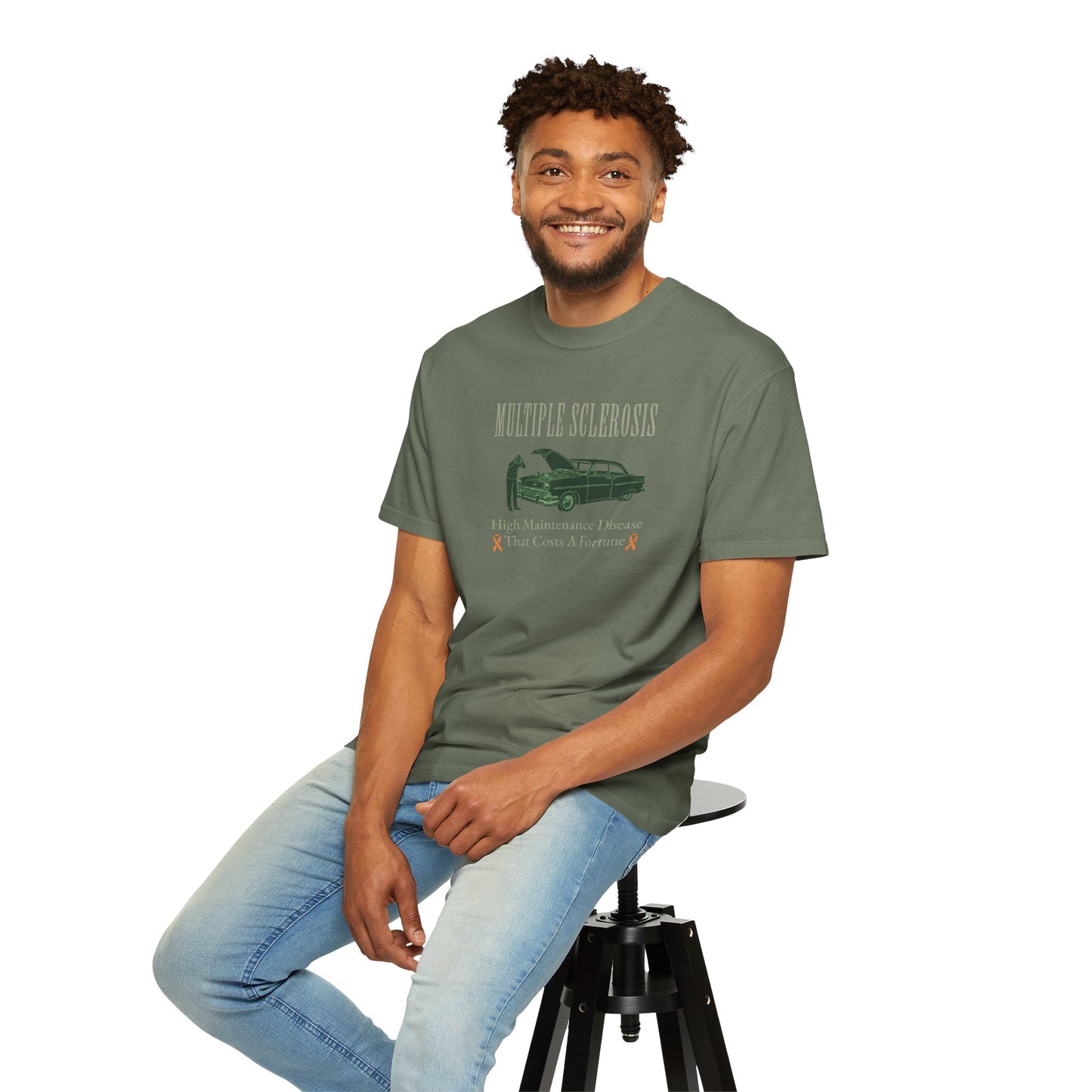 MS Awareness Unisex T-shirt - High Maintenance Disease for Car Lovers
