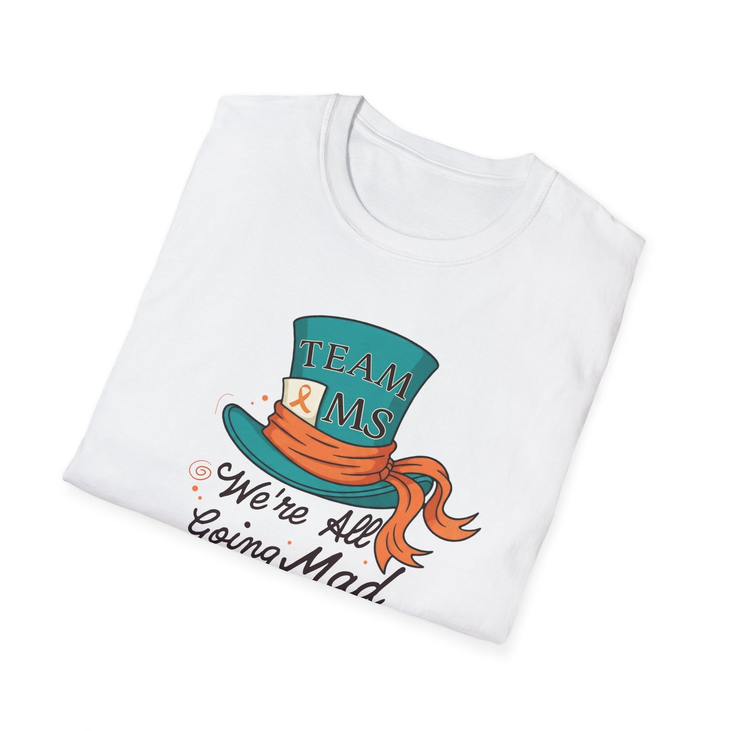 Mad For a Cure T-Shirt, Team MS Shirt, Unisex Softstyle Tee, Cure Awareness Tee, Fun Gift for Alice in Wonderland Fans, Birthday Gift, [...]