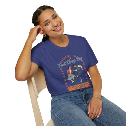 Foot Drop Bop Awareness T-Shirt, Unisex Graphic Tee for Multiple Sclerosis Awareness, Comfortable Casual Wear, Gift for MS Advocates