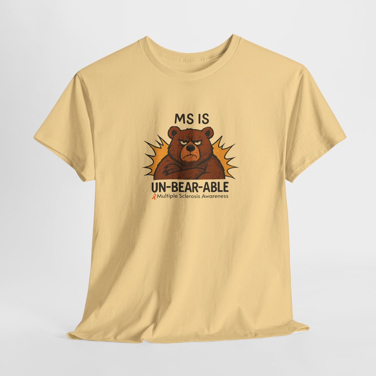 Punny MS is Un-Bear-Able T-shirt for Multiple Sclerosis Awareness