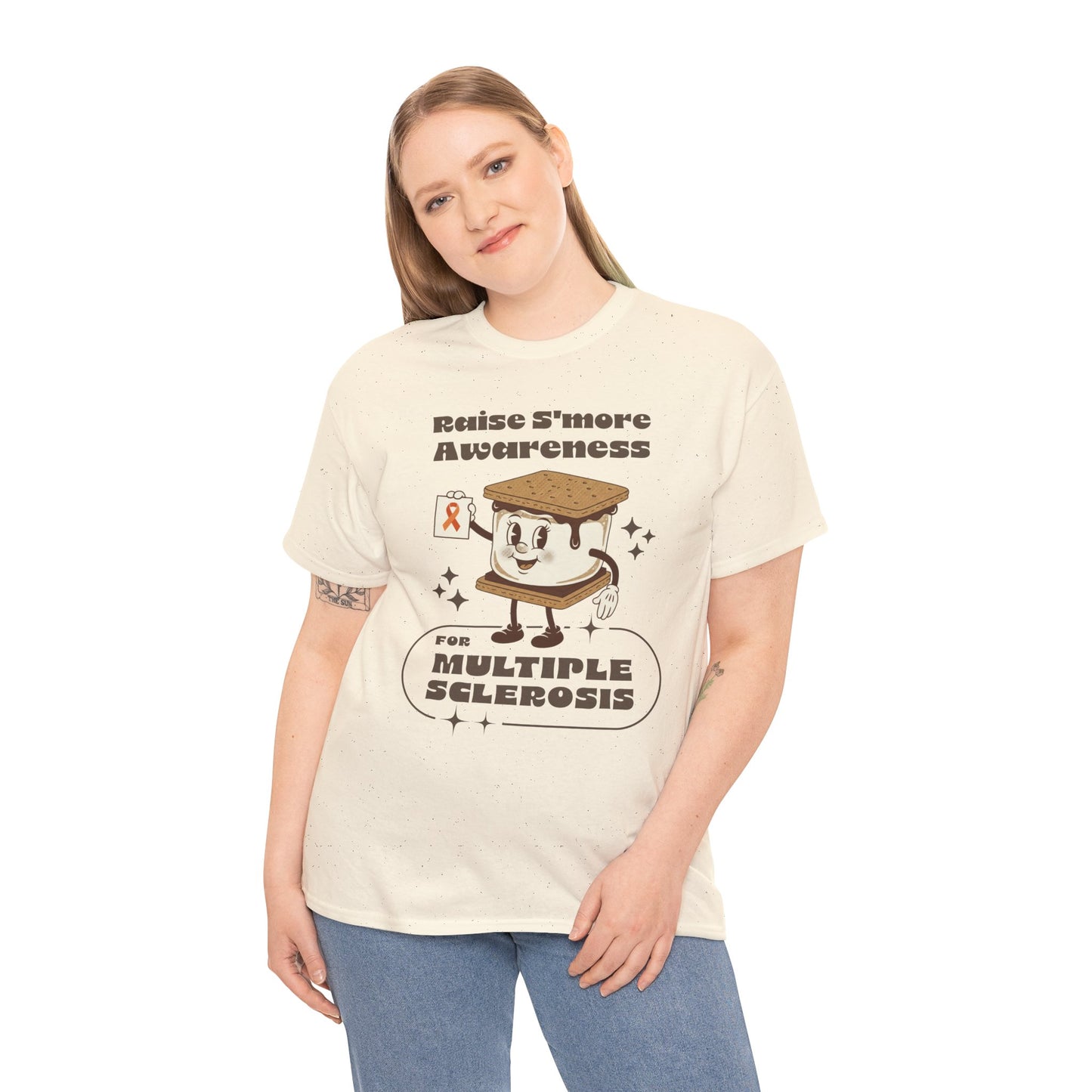 Raise S'more Awareness for Multiple Sclerosis,- Unisex Heavy Cotton Tee - Awareness Tee, Charity T-Shirt, Casual Wear, Fun Gift Idea, [...]