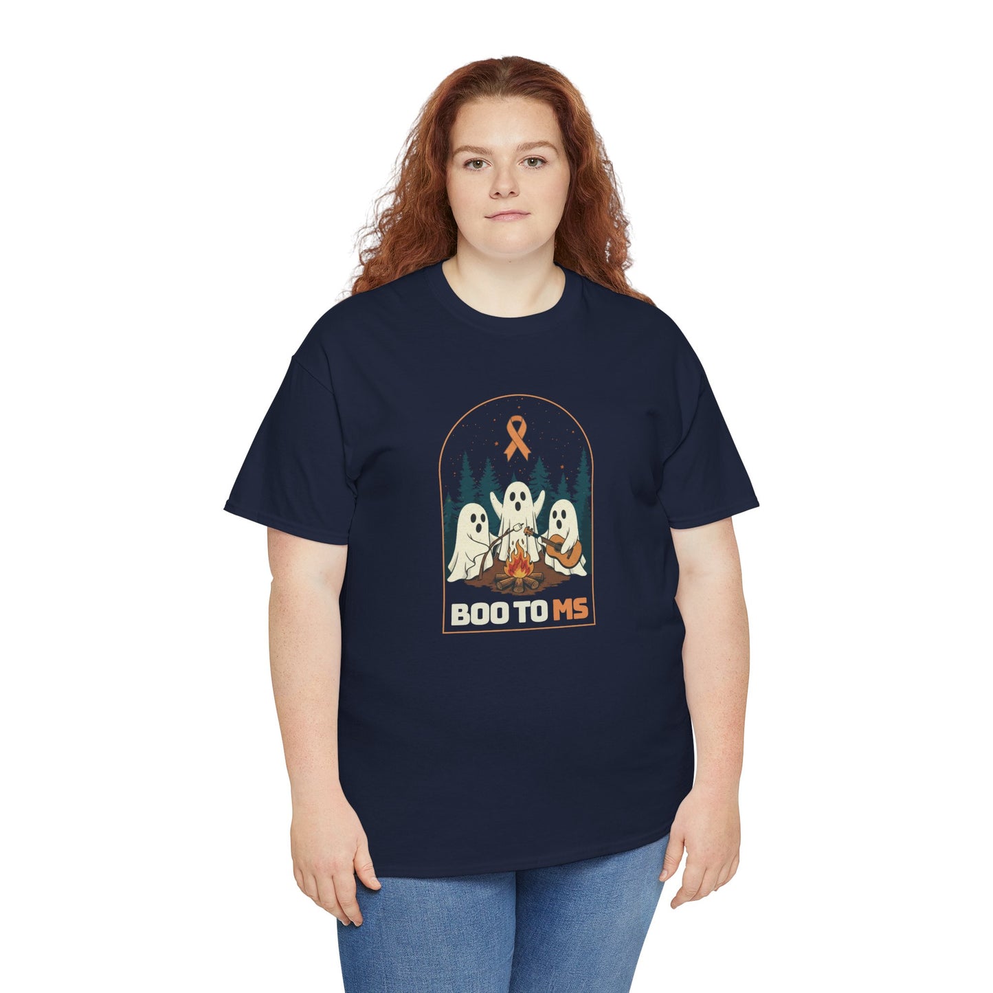 Cute Boo to MS Unisex Tee | Halloween Multiple Sclerosis Awareness T-Shirt