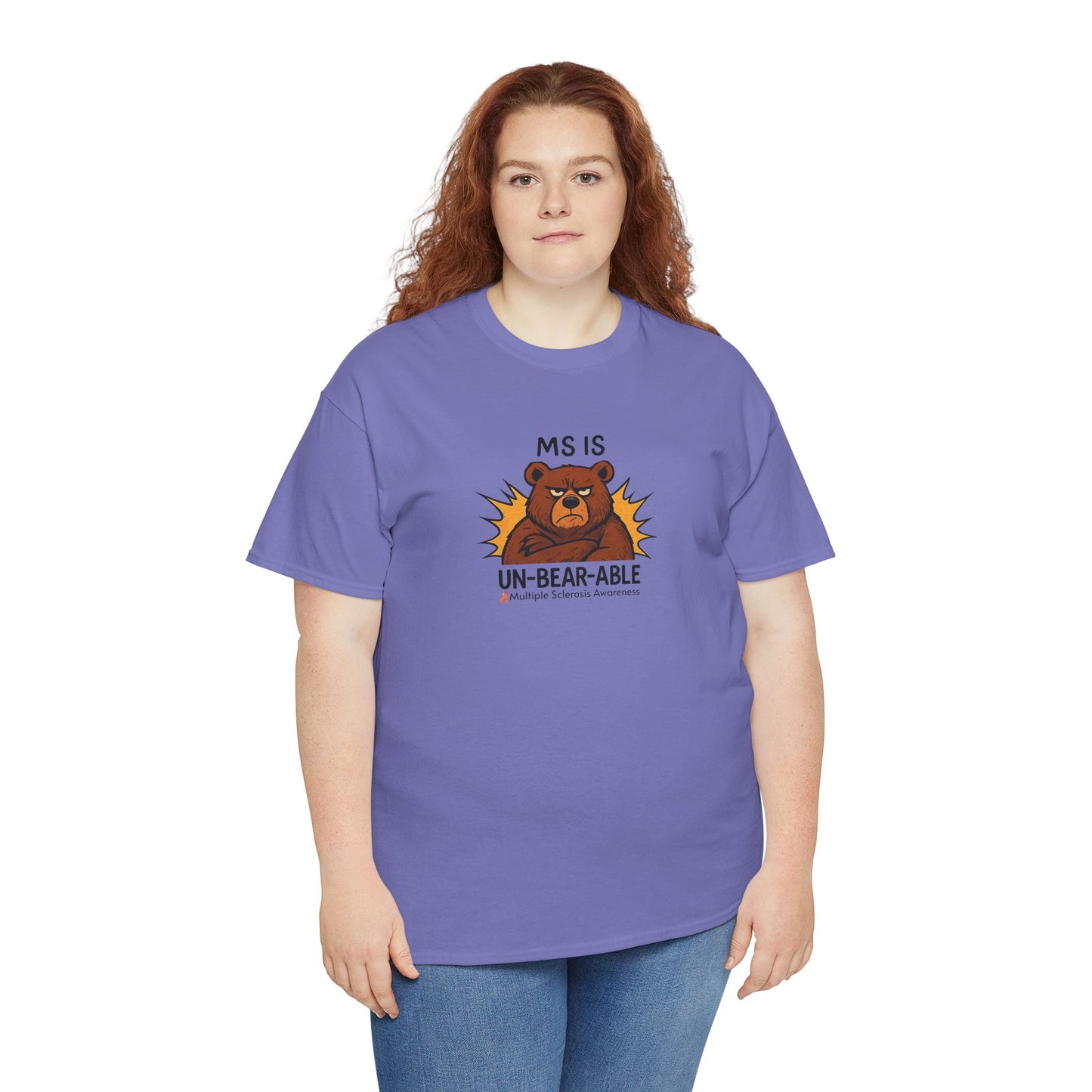 Punny MS is Un-Bear-Able T-shirt for Multiple Sclerosis Awareness