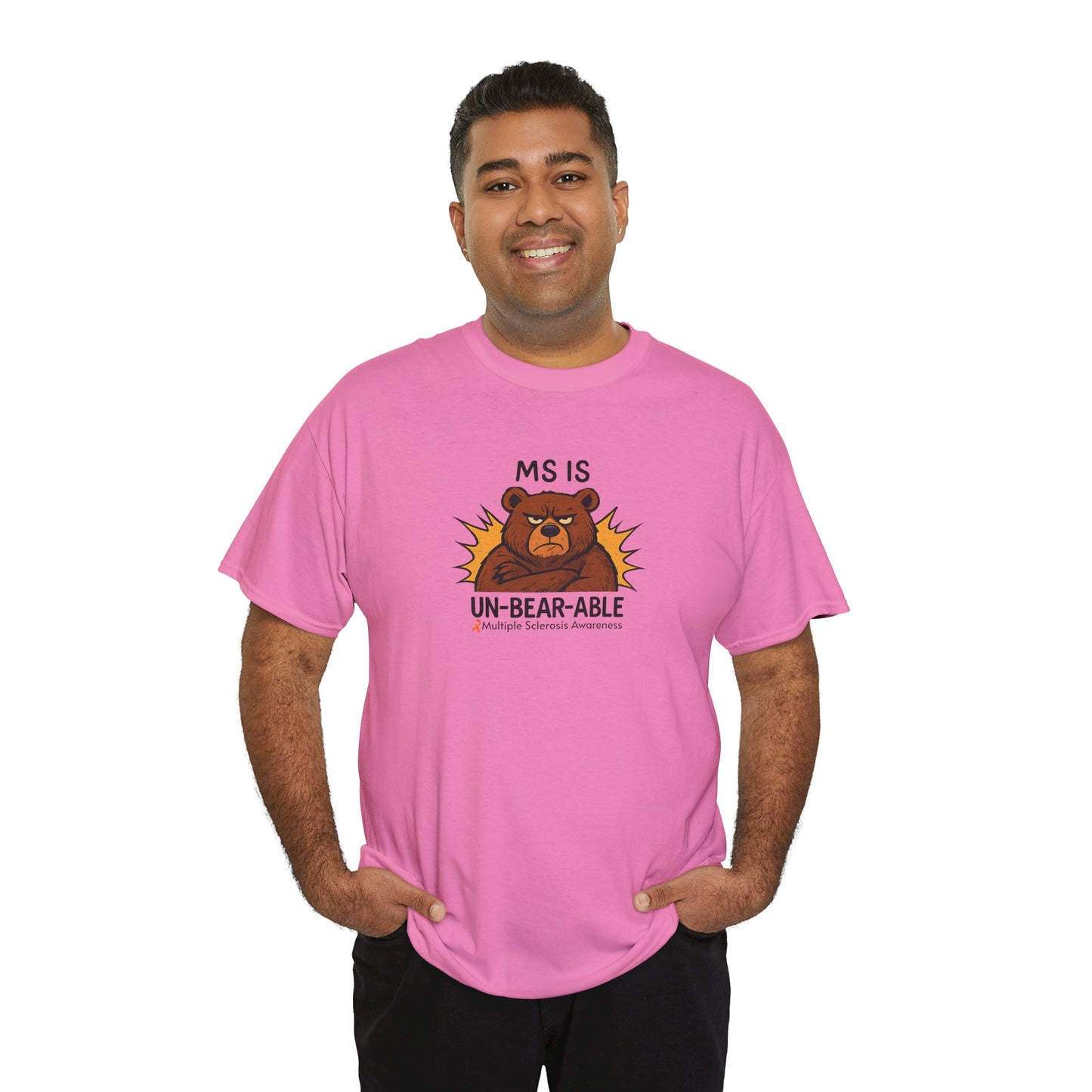 Punny MS is Un-Bear-Able T-shirt for Multiple Sclerosis Awareness