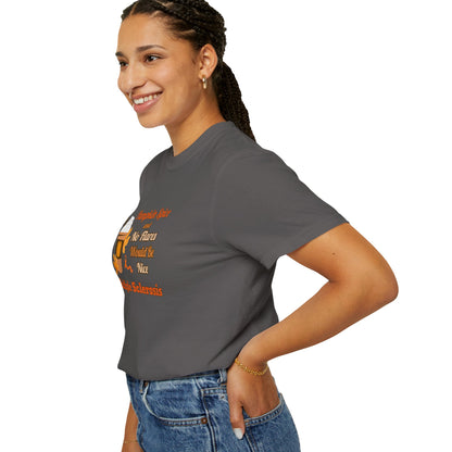 Pumpkin Spice & No Flares Would Be Nice - Unisex Garment-Dyed T-shirt