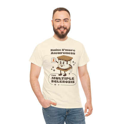 Raise S'more Awareness for Multiple Sclerosis,- Unisex Heavy Cotton Tee - Awareness Tee, Charity T-Shirt, Casual Wear, Fun Gift Idea, [...]