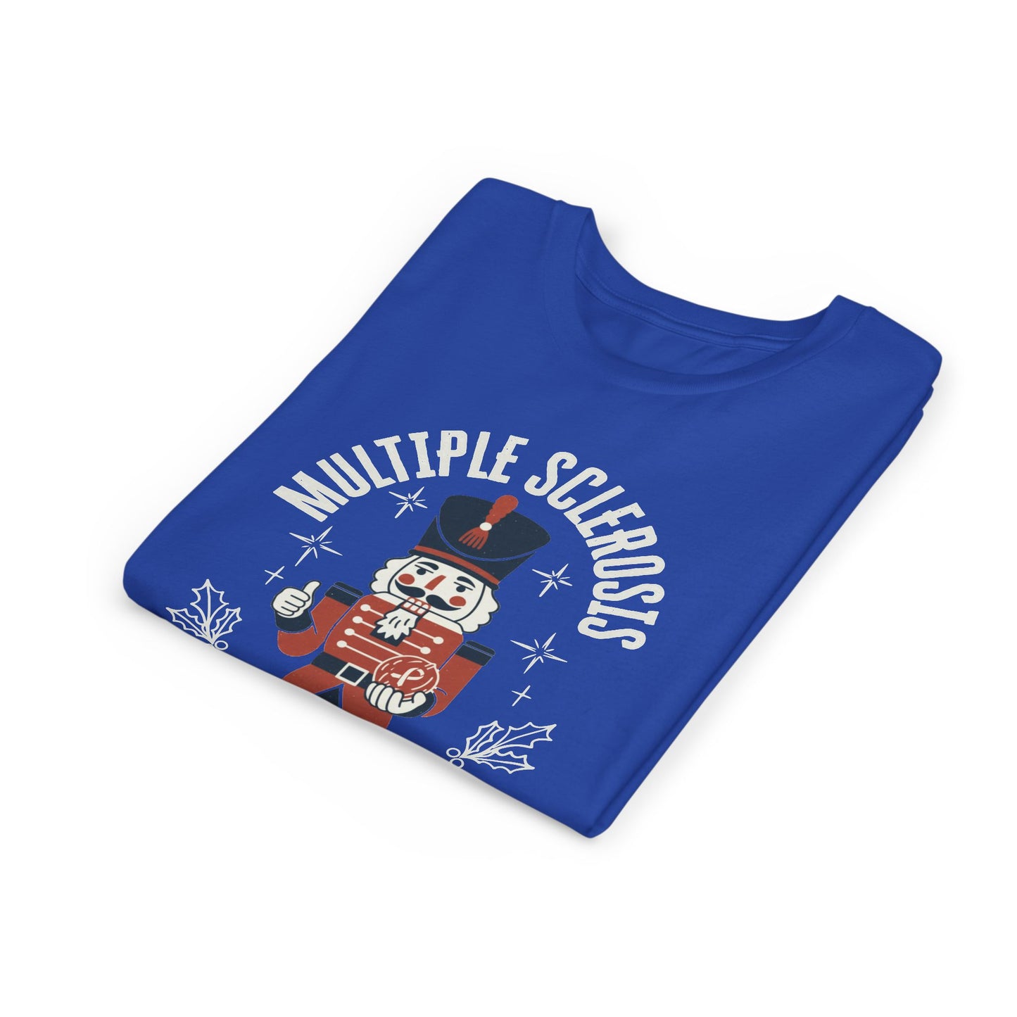 Youth "Crackn' For a Cure" Holiday Short Sleeve Tee for MS Awareness