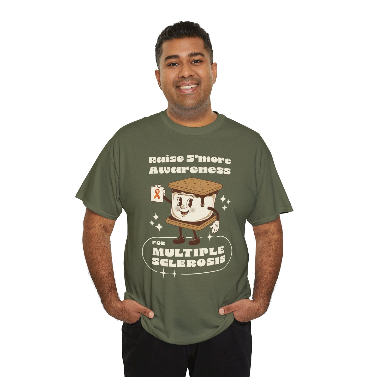 Raise S'more Awareness for Multiple Sclerosis,- Unisex Heavy Cotton Tee - Awareness Tee, Charity T-Shirt, Casual Wear, Fun Gift Idea, [...]