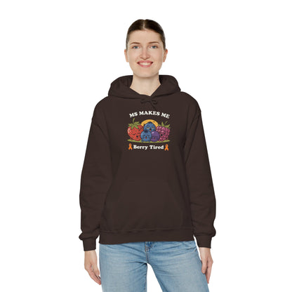 Berry Tired Hoodie - Funny Fruit Sweatshirt, Unisex Apparel, Cute Gift for Fruit Lovers, Cozy Wear, Humor Clothing