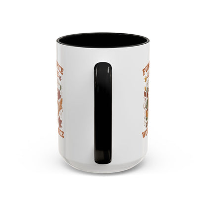 Mug - Pumpkin Spice and a Cure for MS Would Be Nice Coffee Mug (15oz)
