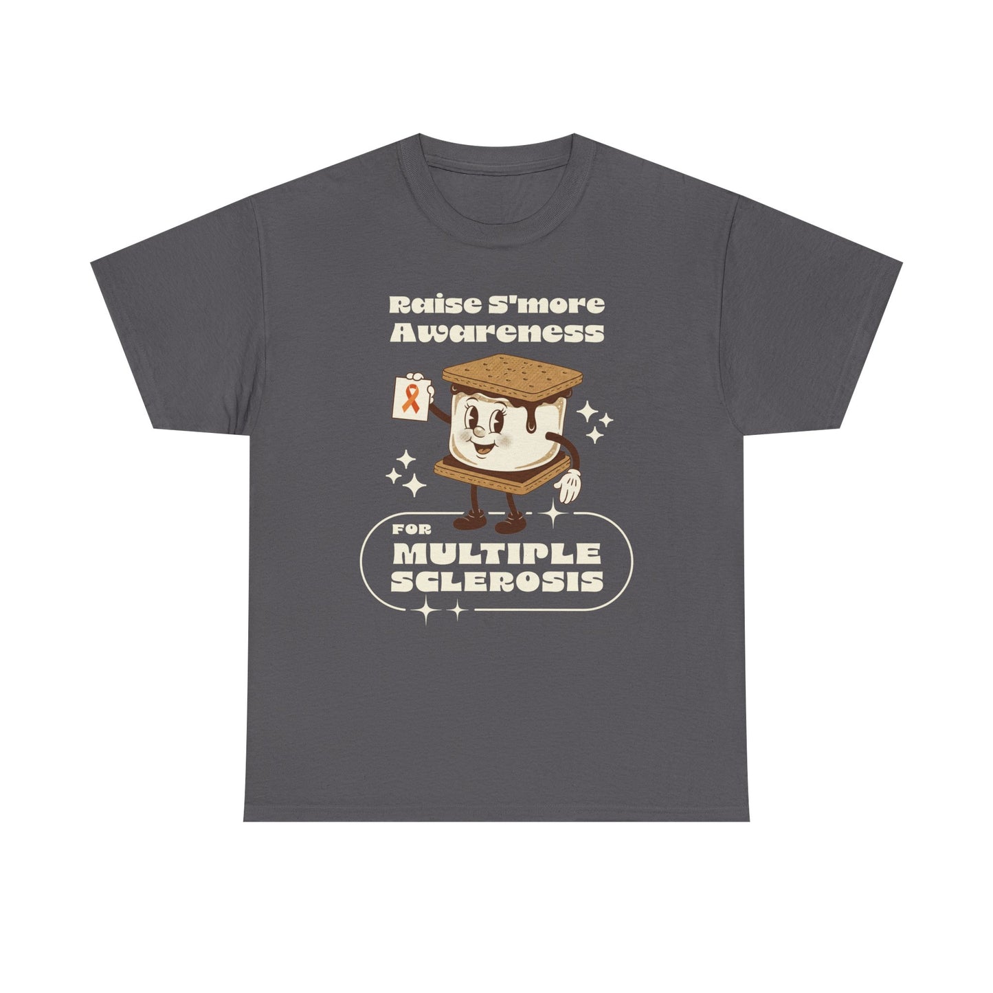 Raise S'more Awareness for Multiple Sclerosis,- Unisex Heavy Cotton Tee - Awareness Tee, Charity T-Shirt, Casual Wear, Fun Gift Idea, [...]