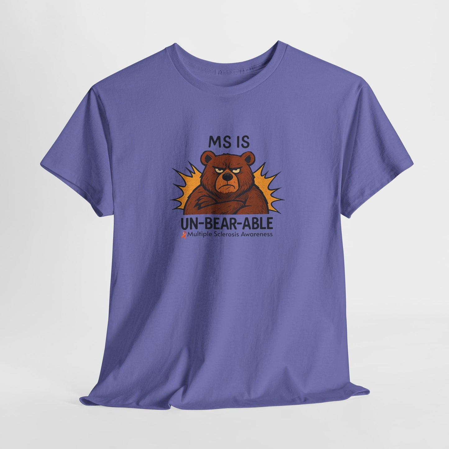 Punny MS is Un-Bear-Able T-shirt for Multiple Sclerosis Awareness