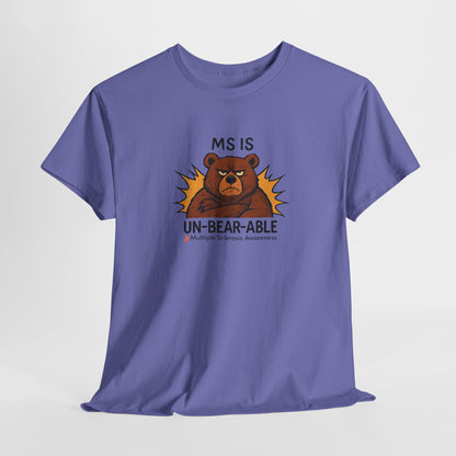 Punny MS is Un-Bear-Able T-shirt for Multiple Sclerosis Awareness