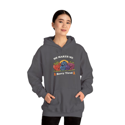 Berry Tired Hoodie - Funny Fruit Sweatshirt, Unisex Apparel, Cute Gift for Fruit Lovers, Cozy Wear, Humor Clothing