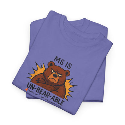 Punny MS is Un-Bear-Able T-shirt for Multiple Sclerosis Awareness