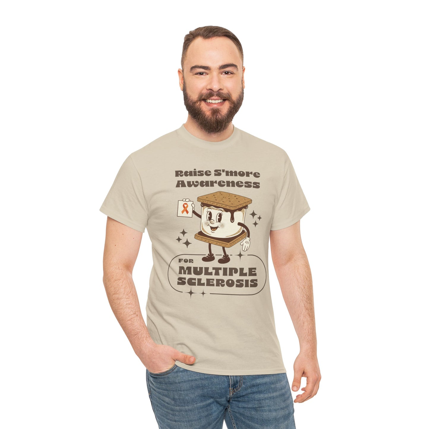 Raise S'more Awareness for Multiple Sclerosis,- Unisex Heavy Cotton Tee - Awareness Tee, Charity T-Shirt, Casual Wear, Fun Gift Idea, [...]