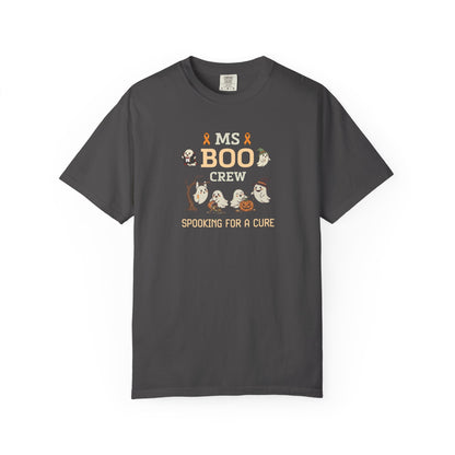 MS Boo Crew Unisex T-shirt -  Festive Fall T-Shirt for MS Awareness and Halloween