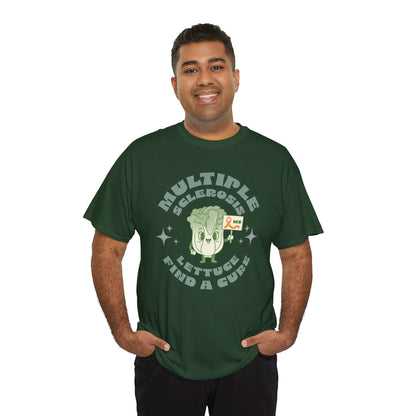 MS Awareness Punny Lettuce Find A Cure - Tee Unisex Adult for MS warriors, supporters, awareness