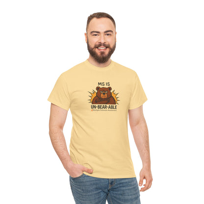Punny MS is Un-Bear-Able T-shirt for Multiple Sclerosis Awareness