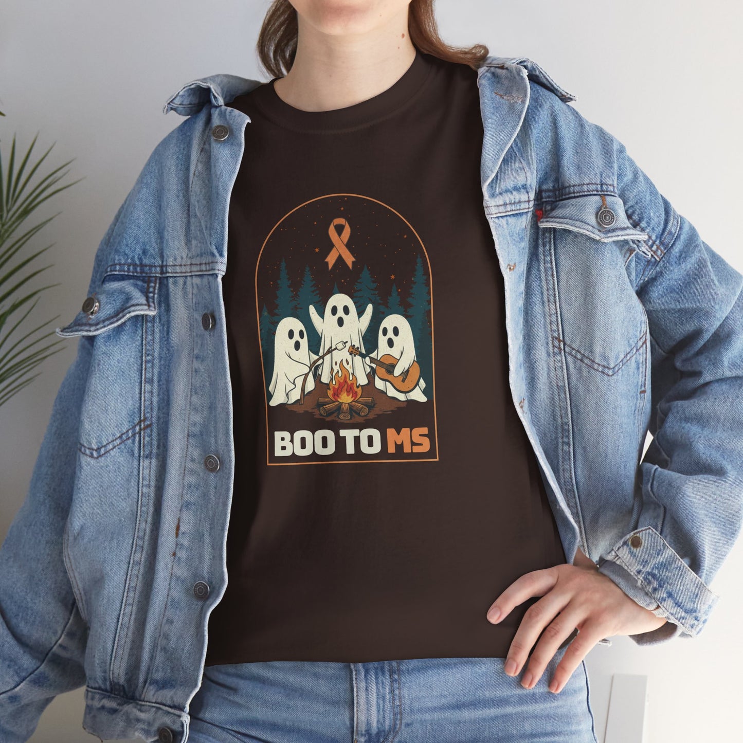 Cute Boo to MS Unisex Tee | Halloween Multiple Sclerosis Awareness T-Shirt