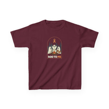Kids Cute Boo to MS - Unisex Tee Kids for Halloween and Multiple Sclerosis Awareness
