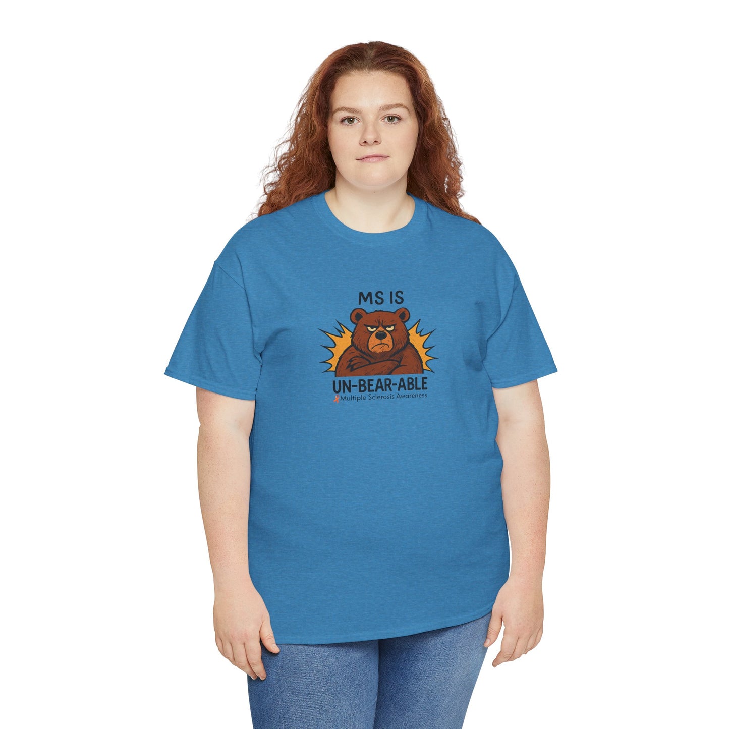 Punny MS is Un-Bear-Able T-shirt for Multiple Sclerosis Awareness