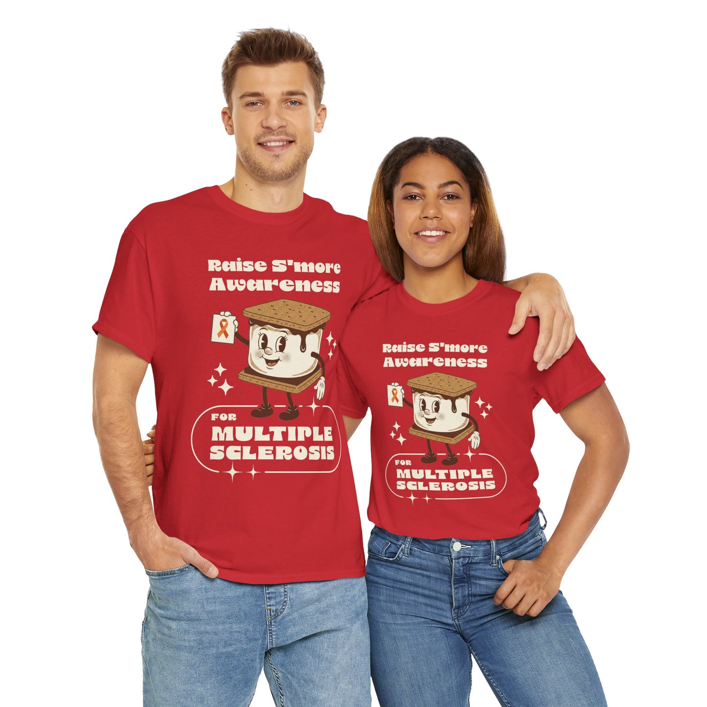Raise S'more Awareness for Multiple Sclerosis,- Unisex Heavy Cotton Tee - Awareness Tee, Charity T-Shirt, Casual Wear, Fun Gift Idea, [...]