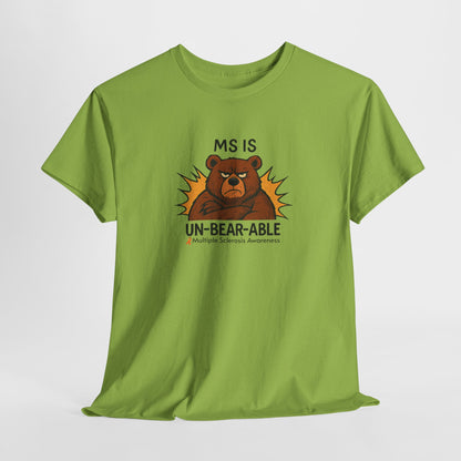 Punny MS is Un-Bear-Able T-shirt for Multiple Sclerosis Awareness