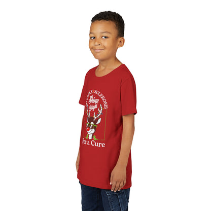 Youth Shine Bright For a Cure Tee MS Awareness Holiday Shirt