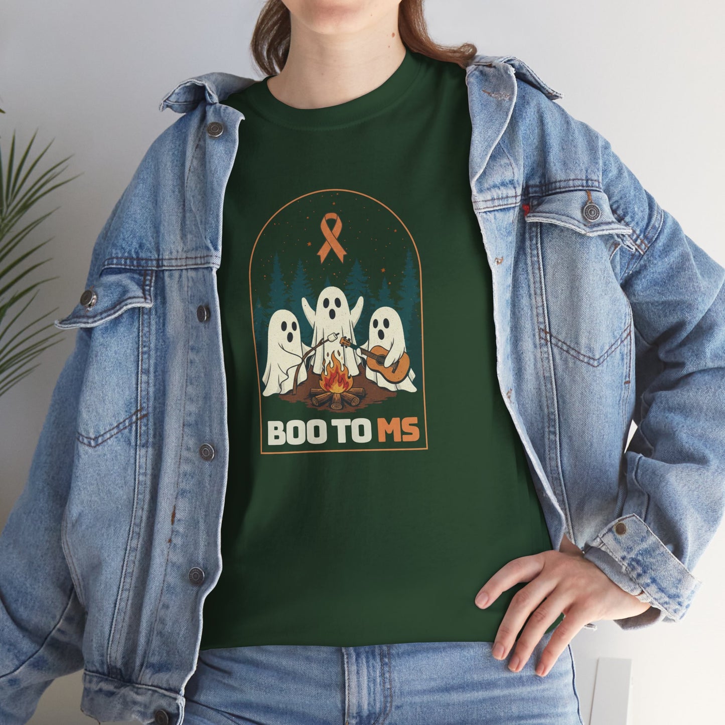 Cute Boo to MS Unisex Tee | Halloween Multiple Sclerosis Awareness T-Shirt