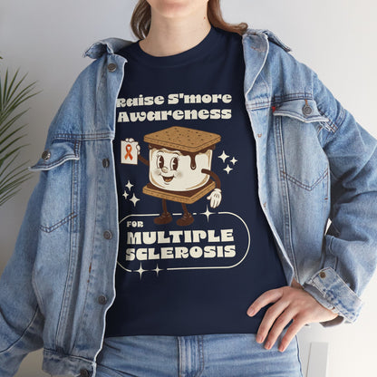 Raise S'more Awareness for Multiple Sclerosis,- Unisex Heavy Cotton Tee - Awareness Tee, Charity T-Shirt, Casual Wear, Fun Gift Idea, [...]