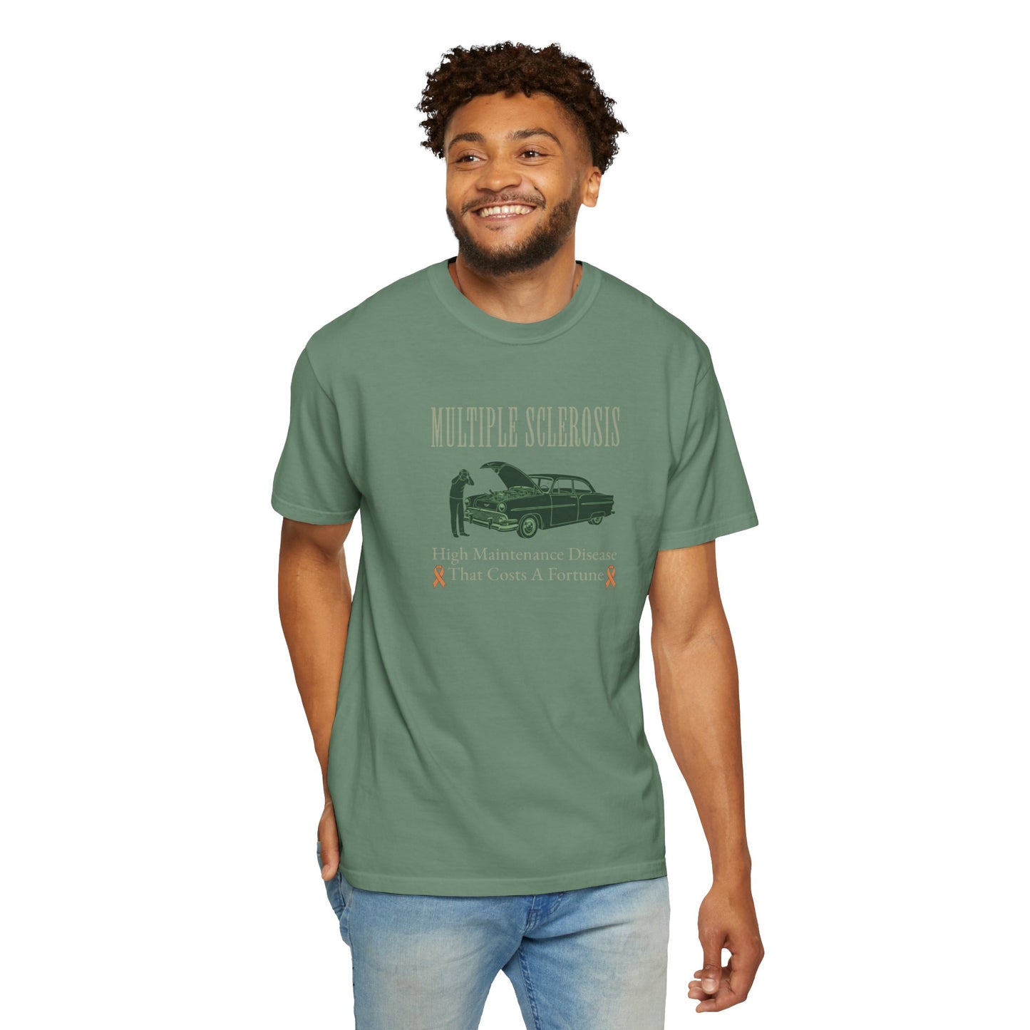 MS Awareness Unisex T-shirt - High Maintenance Disease for Car Lovers