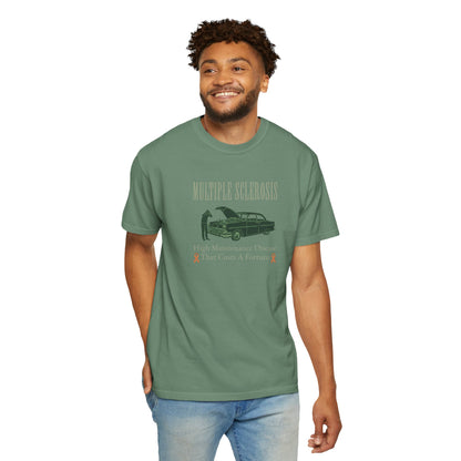 MS Awareness Unisex T-shirt - High Maintenance Disease for Car Lovers