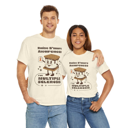 Raise S'more Awareness for Multiple Sclerosis,- Unisex Heavy Cotton Tee - Awareness Tee, Charity T-Shirt, Casual Wear, Fun Gift Idea, [...]