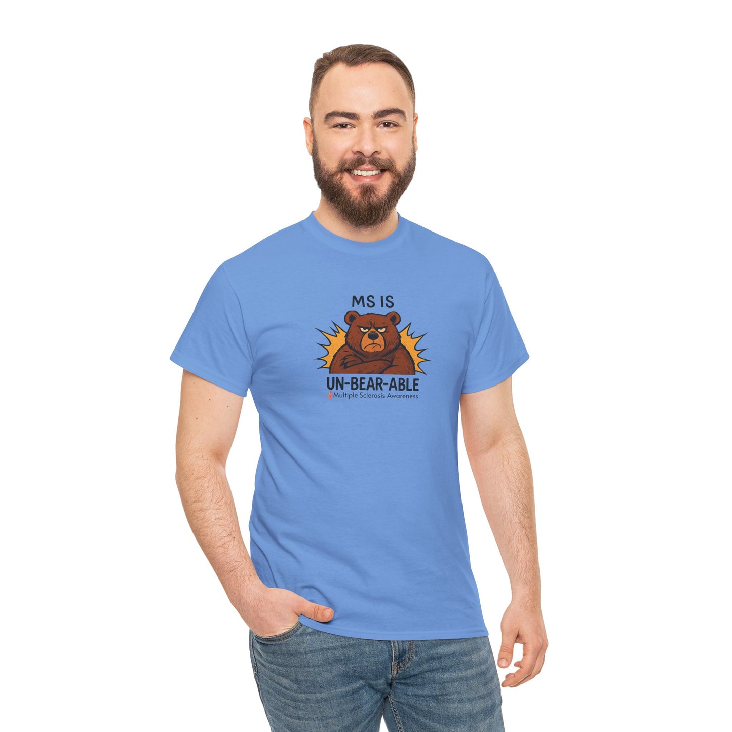 Punny MS is Un-Bear-Able T-shirt for Multiple Sclerosis Awareness