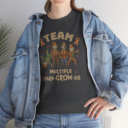 Multiple Scare-Crow-Sis Unisex Heavy Cotton Tee
