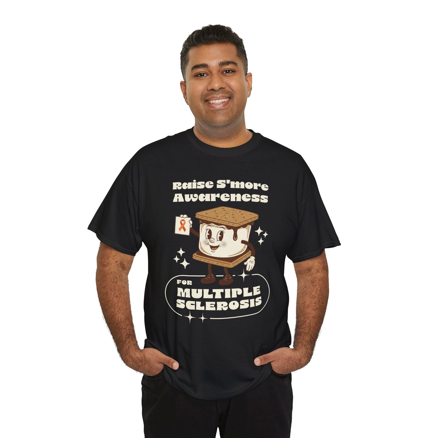 Raise S'more Awareness for Multiple Sclerosis,- Unisex Heavy Cotton Tee - Awareness Tee, Charity T-Shirt, Casual Wear, Fun Gift Idea, [...]
