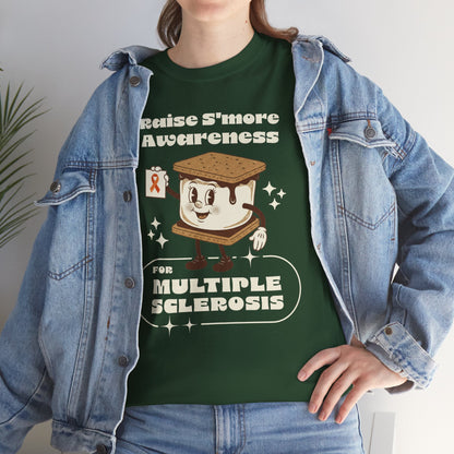 Raise S'more Awareness for Multiple Sclerosis,- Unisex Heavy Cotton Tee - Awareness Tee, Charity T-Shirt, Casual Wear, Fun Gift Idea, [...]