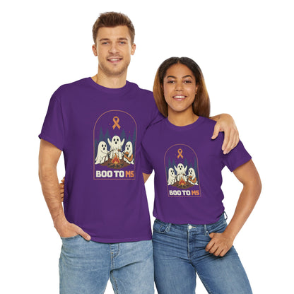 Cute Boo to MS Unisex Tee | Halloween Multiple Sclerosis Awareness T-Shirt