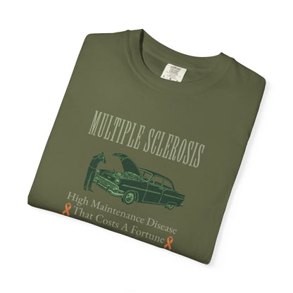 MS Awareness Unisex T-shirt - High Maintenance Disease for Car Lovers