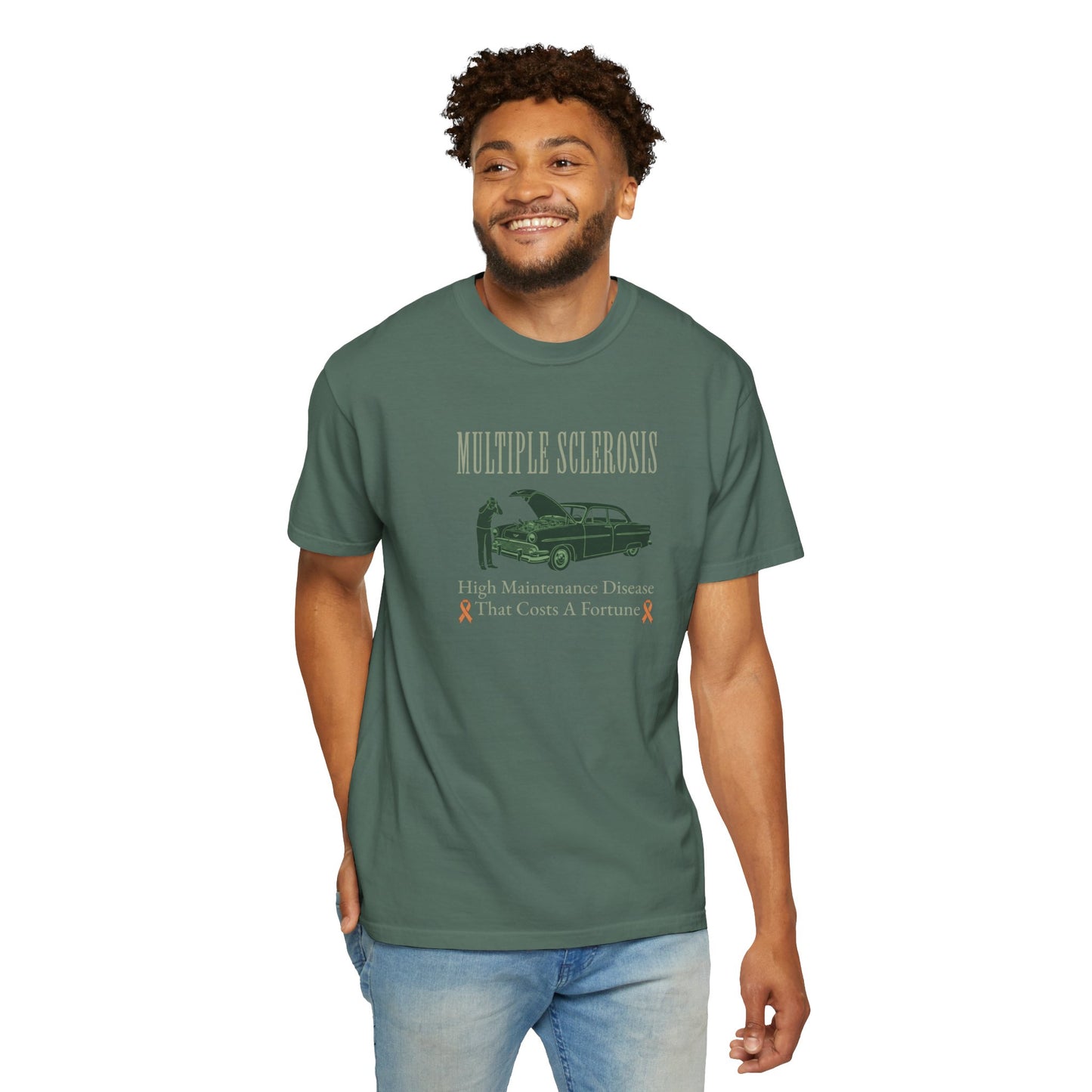 MS Awareness Unisex T-shirt - High Maintenance Disease for Car Lovers