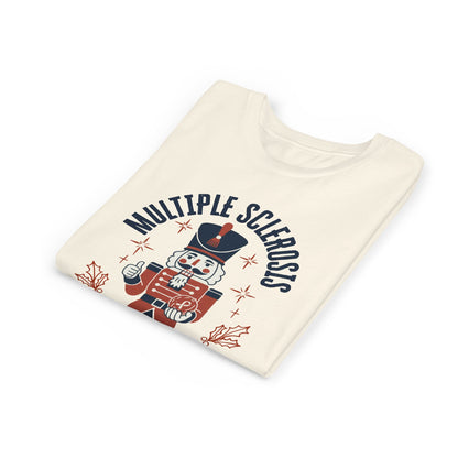 Youth "Crackn' For a Cure" Holiday Short Sleeve Tee for MS Awareness