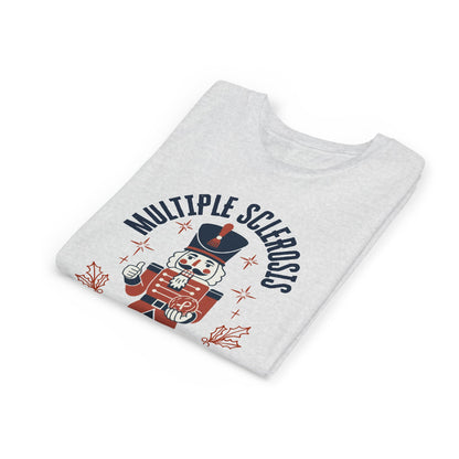 Youth "Crackn' For a Cure" Holiday Short Sleeve Tee for MS Awareness