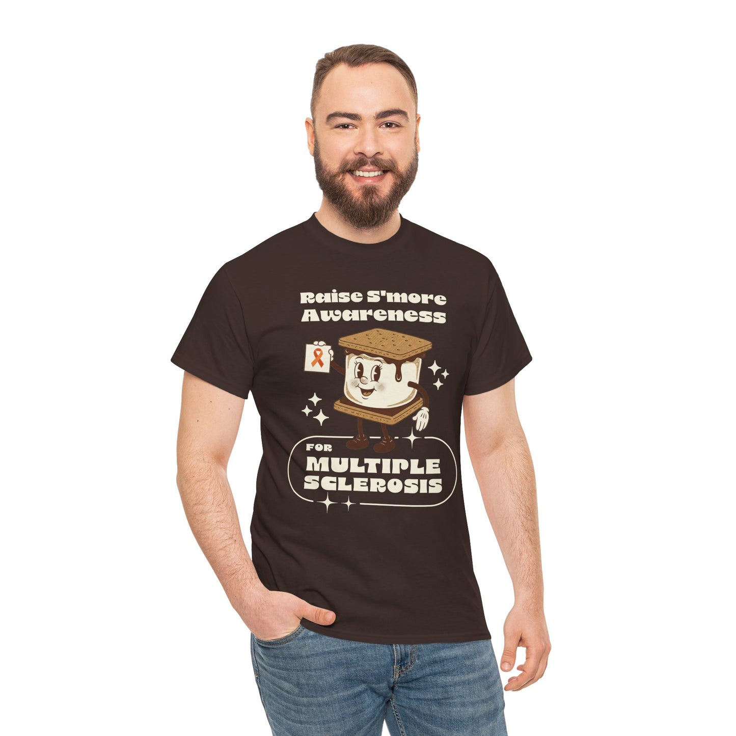 Raise S'more Awareness for Multiple Sclerosis,- Unisex Heavy Cotton Tee - Awareness Tee, Charity T-Shirt, Casual Wear, Fun Gift Idea, [...]